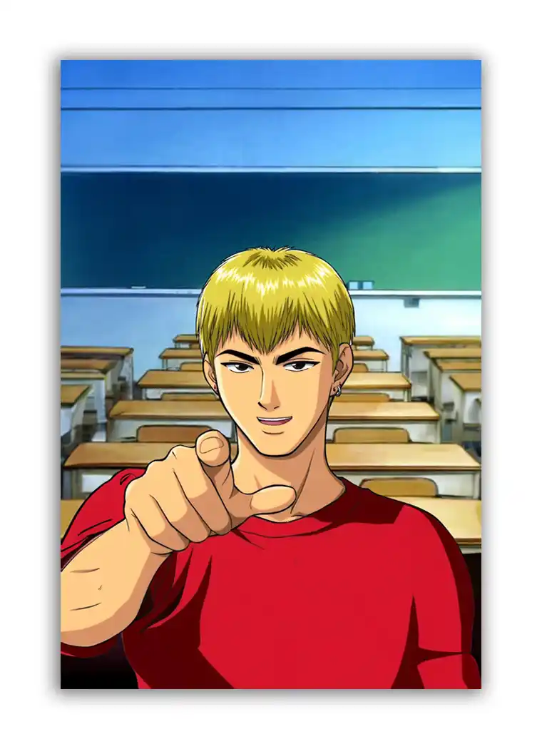 Eikichi Onizuka Character Portrait from GTO Manga